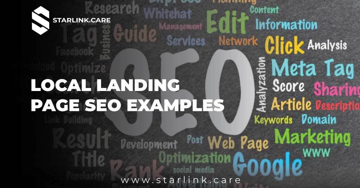 Local Landing Page Seo Examples